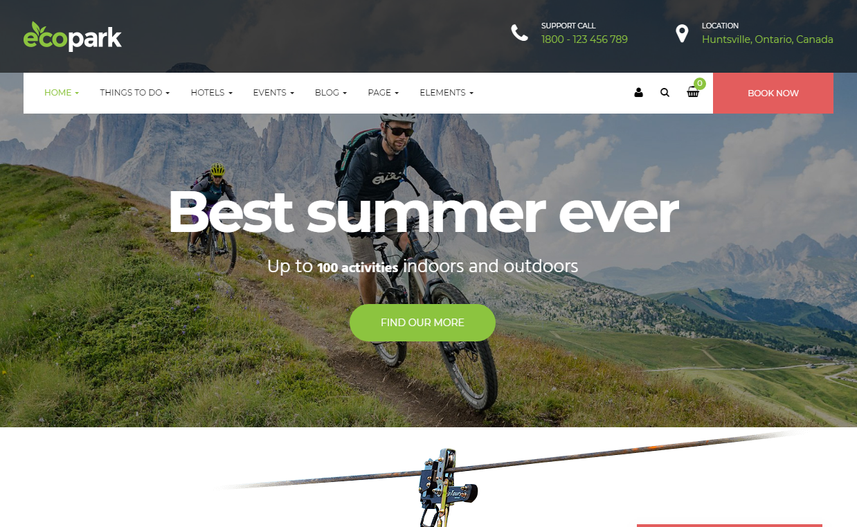 Best Premium Outdoor Activities WordPress Themes