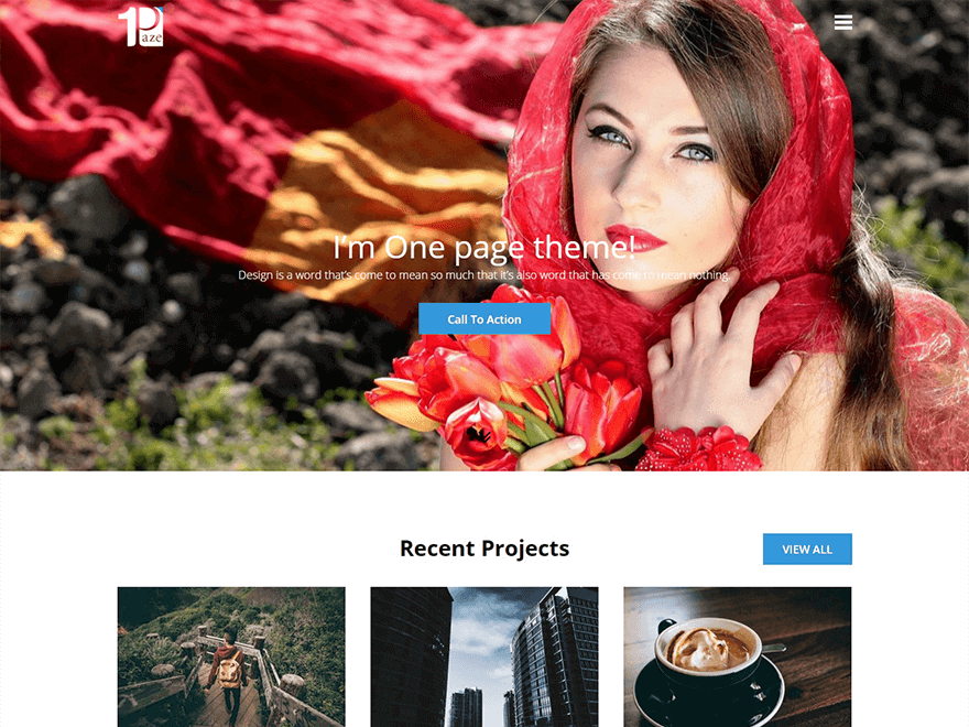 one-paze-free-WordPress-landing-page-theme