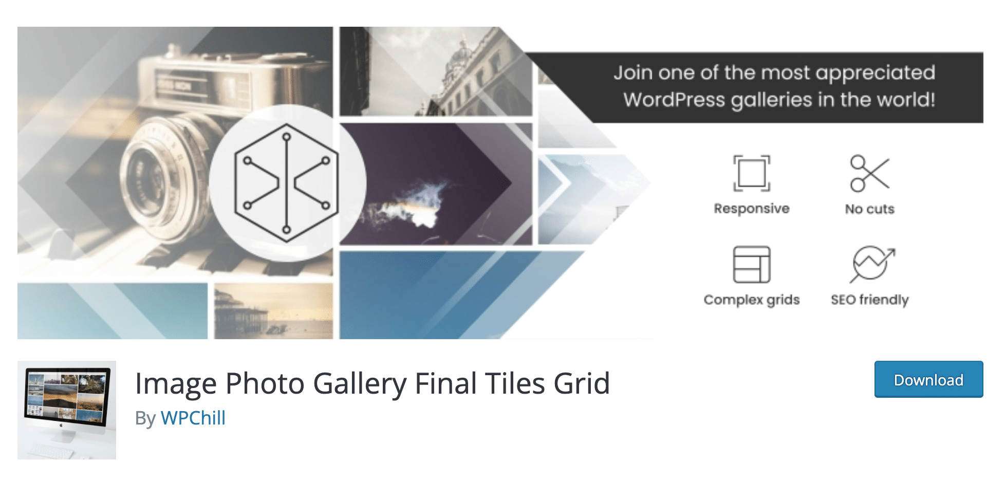 下载 Image Photo Gallery Final Tiles Grid 插件