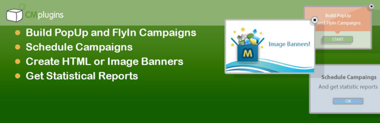 CM Pop Up Banners - Free WordPress Plugin for Popup Banners