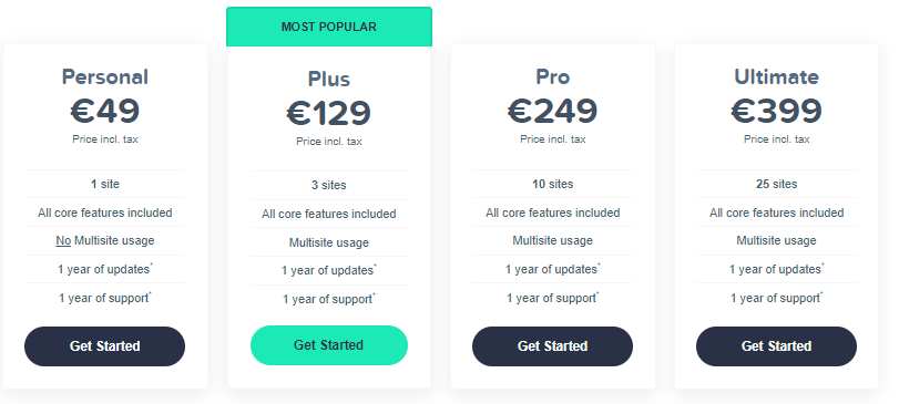 aawp pricing plans