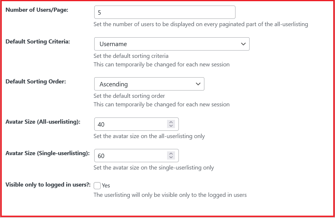 Profile Builder Pro 中的分页