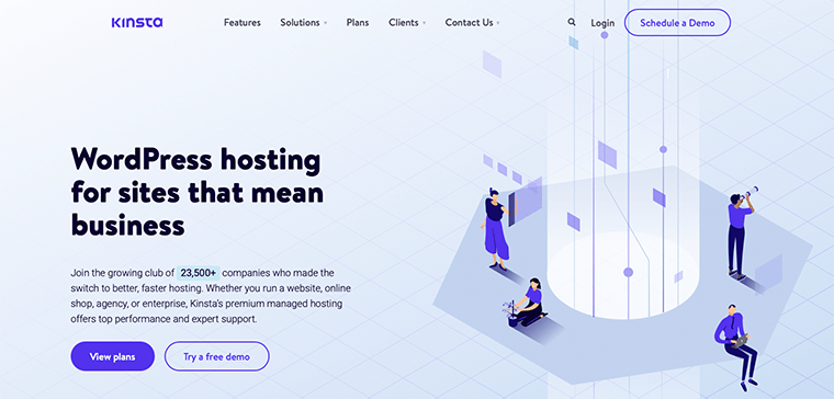 Hosting gestito da WordPress di Kinsta