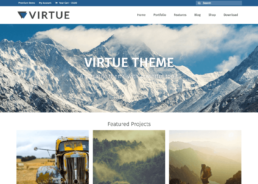 Virtue - WordPress Multipurpose Theme