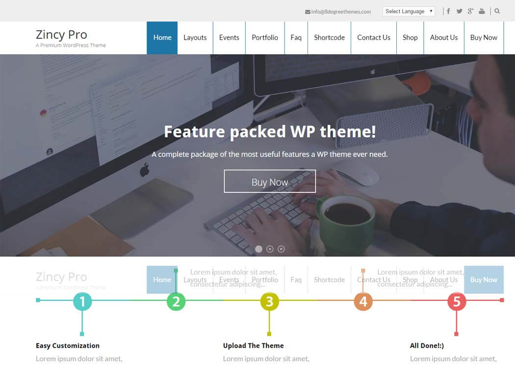 Zincy Pro - Best Premium WordPress Themes and Templates