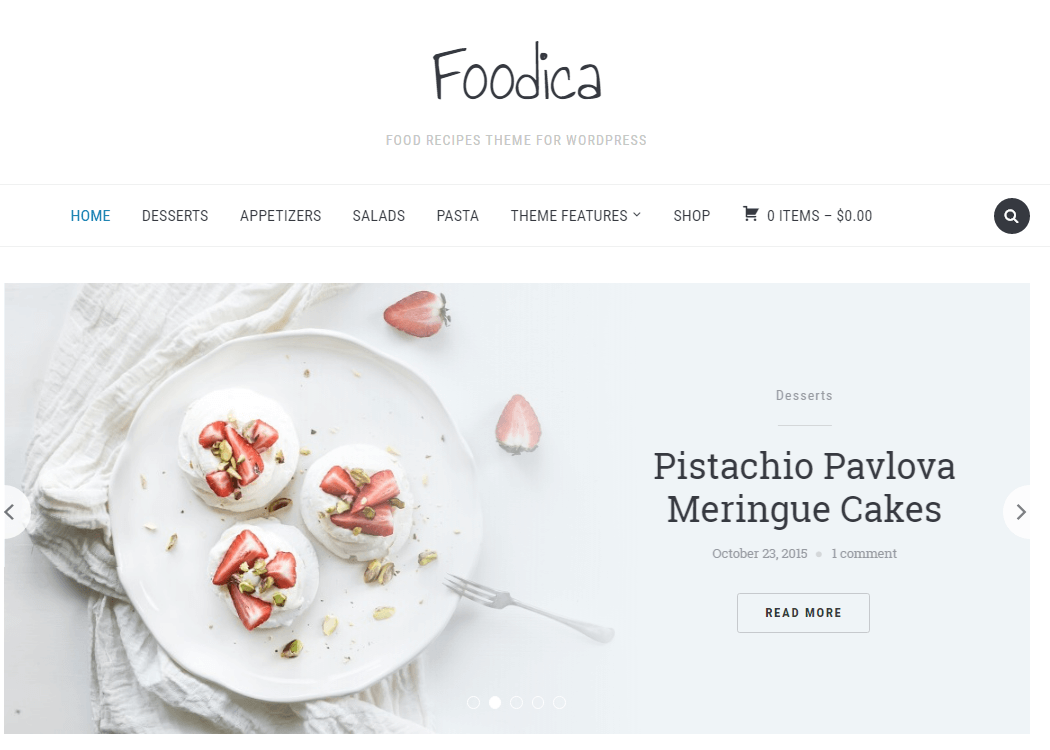 Foodica - WordPress Multipurpose Theme