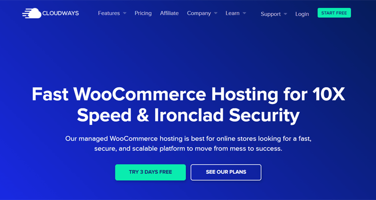 Cloudways WooCommerce Hosting