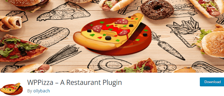 WPPizza WordPRess Plugin do przyjmowania zamówień na jedzenie z domu