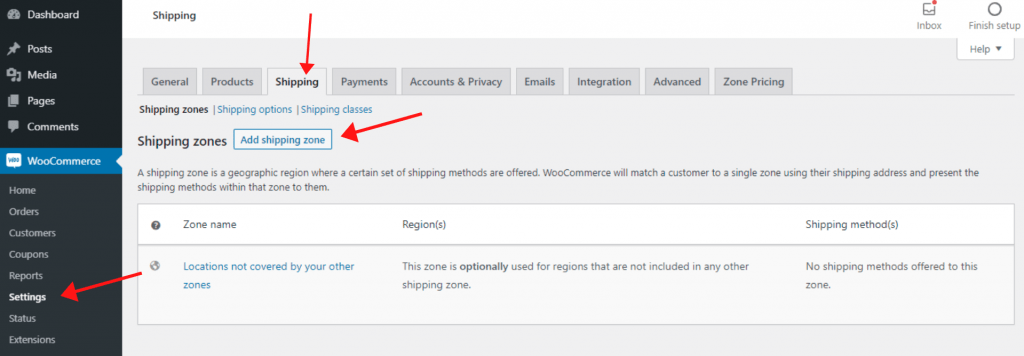 Come impostare la spedizione in WooCommerce nel 2021