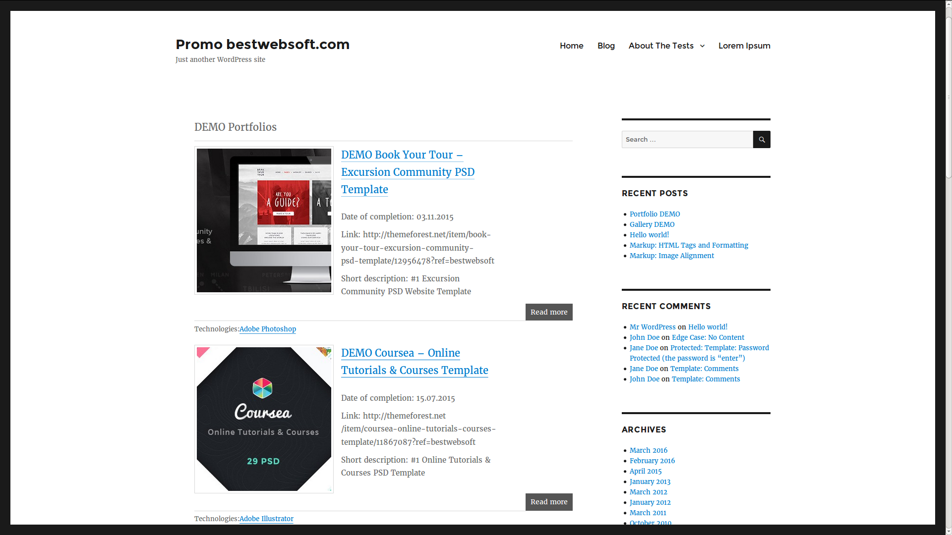 Portfolio von BestWebSoft