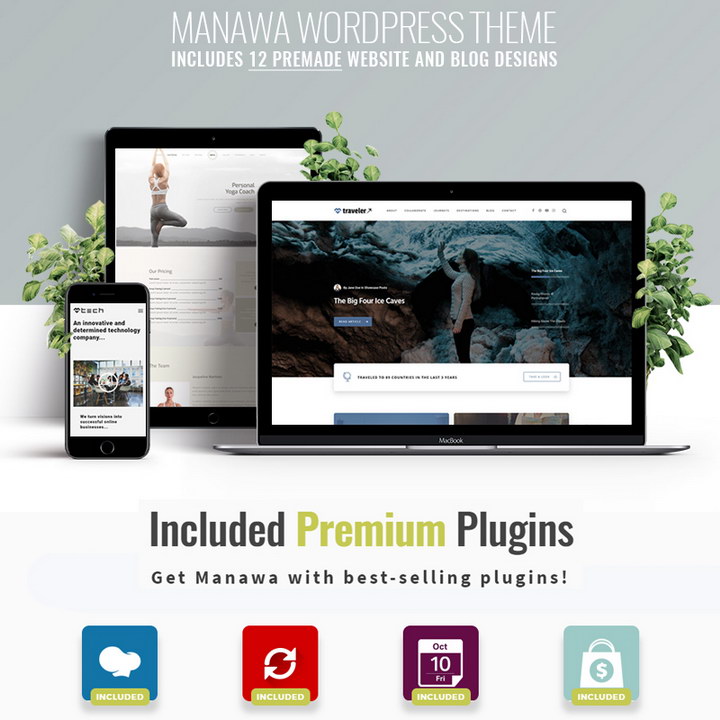 Manawa - 多用途 WordPress 主題