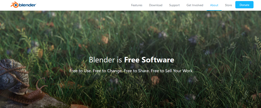 ซอฟต์แวร์โอเพ่นซอร์ส Blender