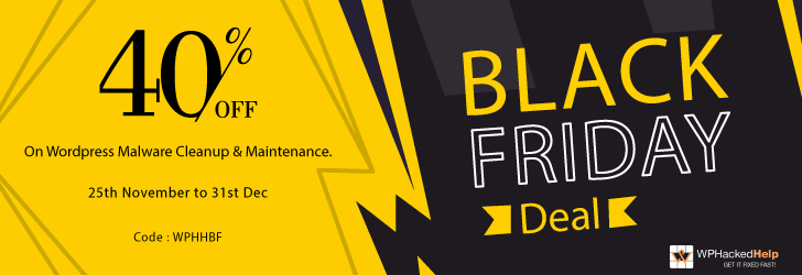 WPHH ha hackerato l'offerta dell'offerta del Black Friday