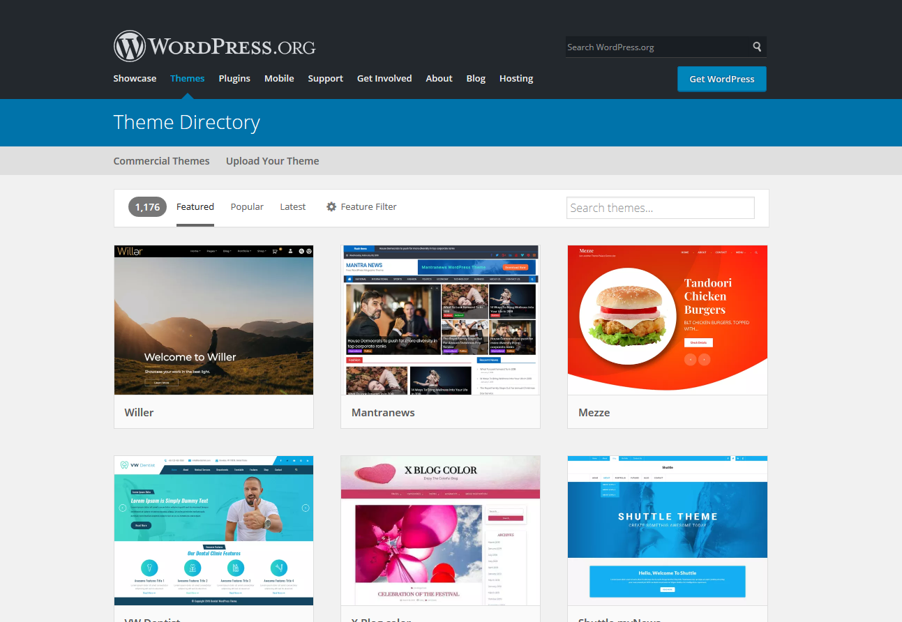 WordPress 主题 2019