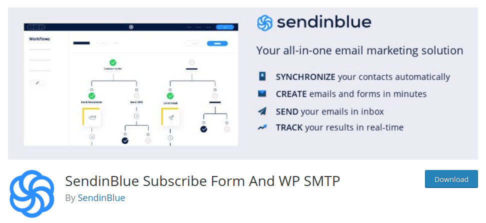 SendingBlue for WordPress 电子邮件营销插件