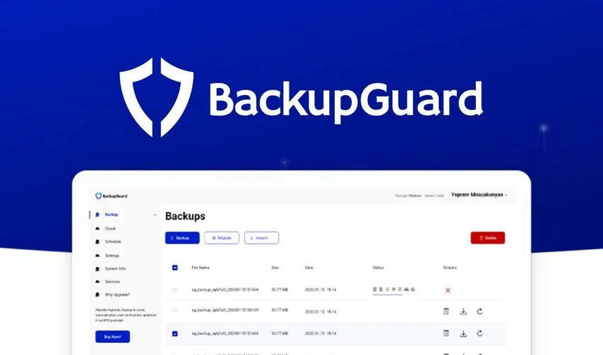 backupguard WordPress Yedekleme Eklentileri Karşılaştırılan En İyi WordPress Yedekleme Eklentileri