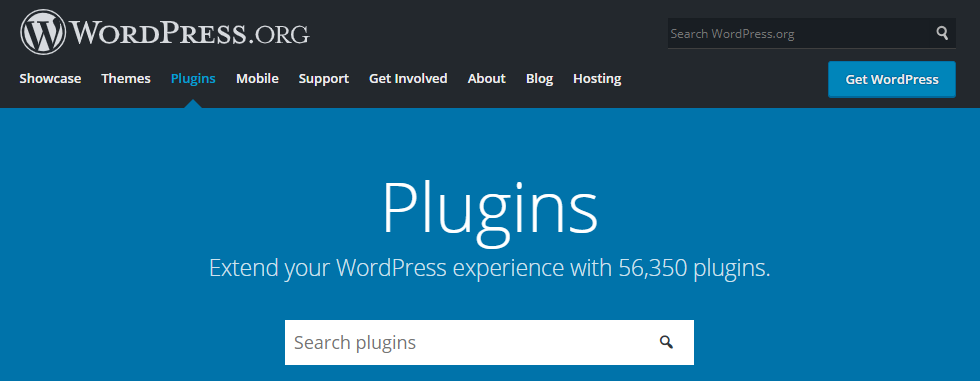 wordpress.org'da 56.300+ eklenti