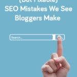 أخطاء SEO الشائعة