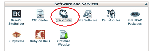 Quickinstall-cpanelicon