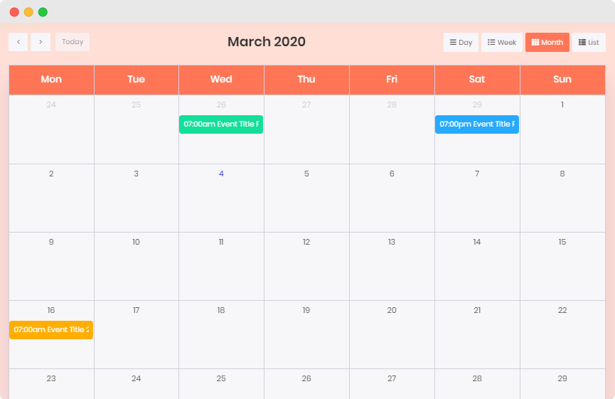 Integrate The Events Calendar WordPress Plugin Using Essential Addons for Elementor 6