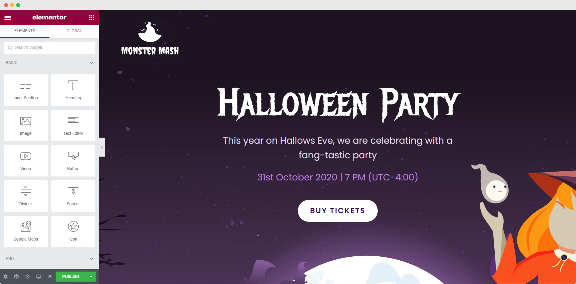 Halloween Website