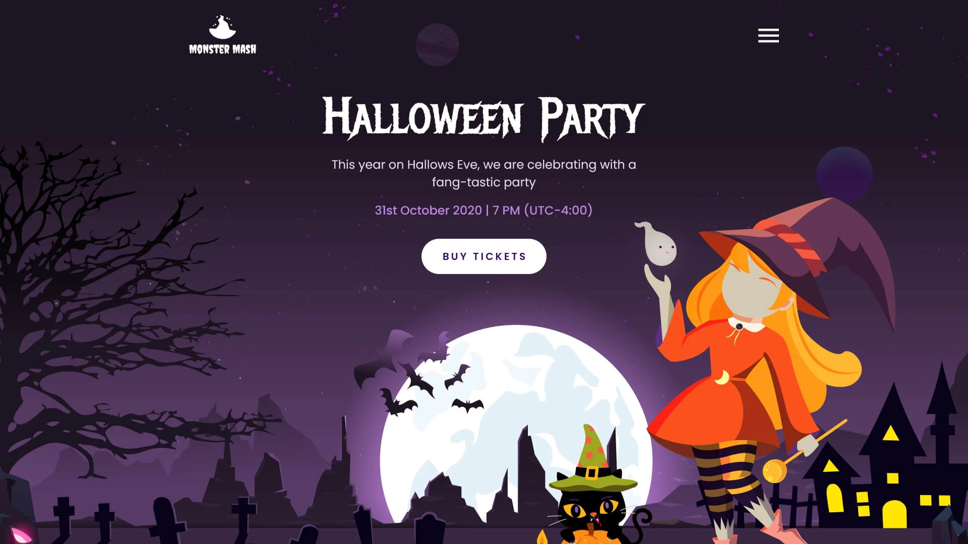 Halloween Website