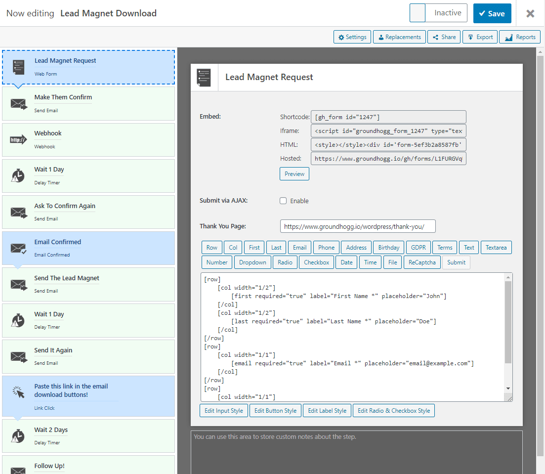 WordPress CRM Plugin