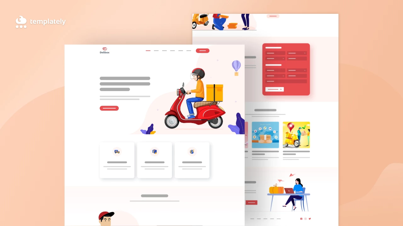 Delivery Service Website