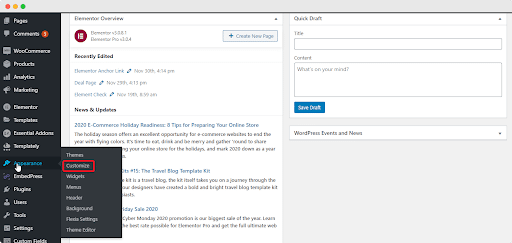 Custom CSS Code Elementor