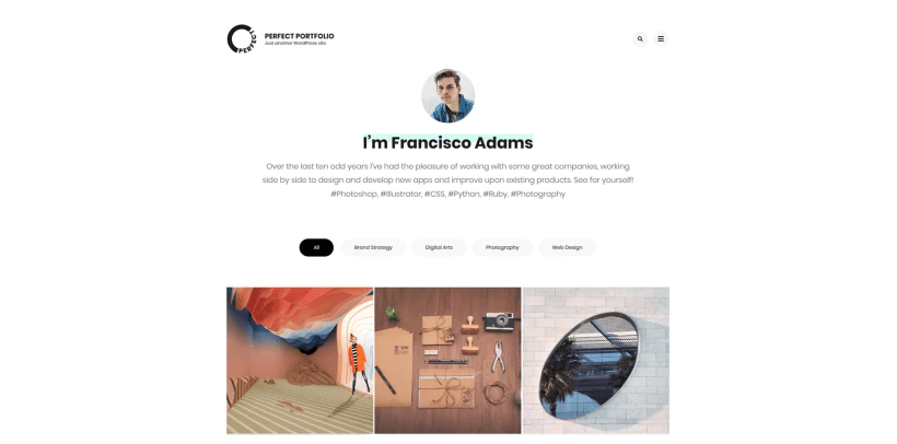  WordPress Portfolio Themes