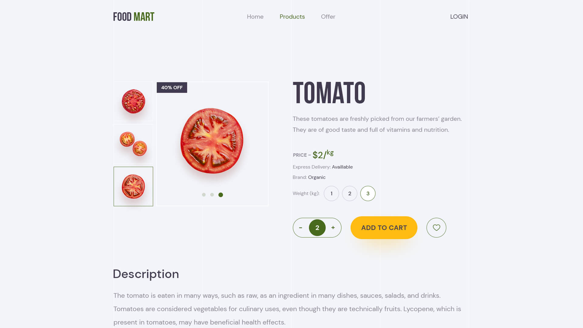 Online Grocery Shop Website On WordPress