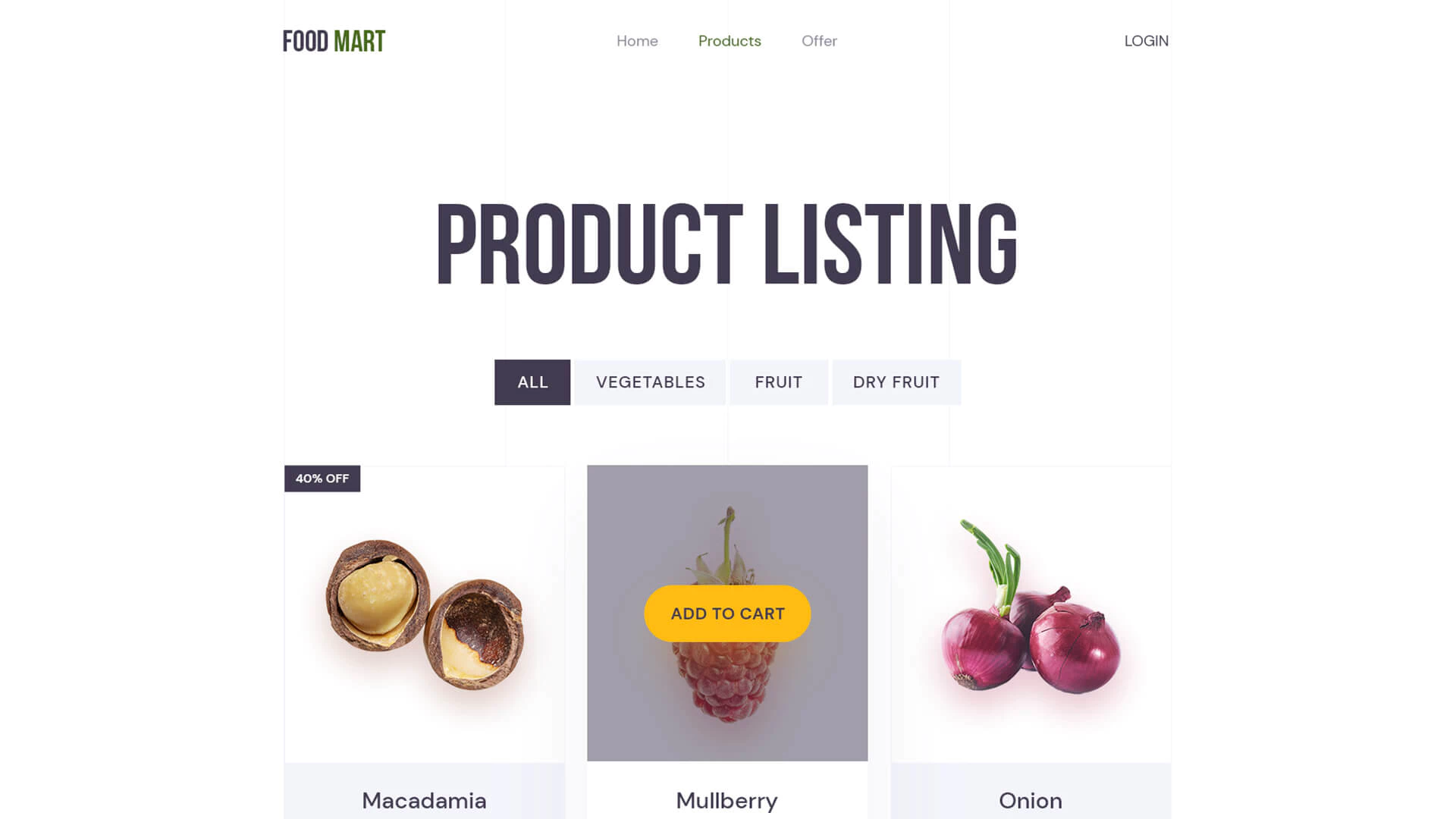 Online Grocery Shop Website On WordPress