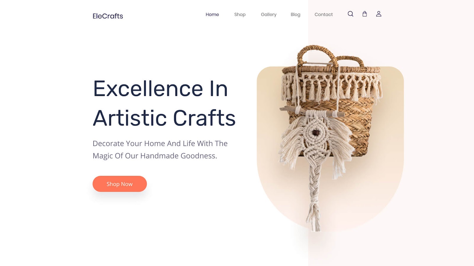 craft store website showcase your own crafts