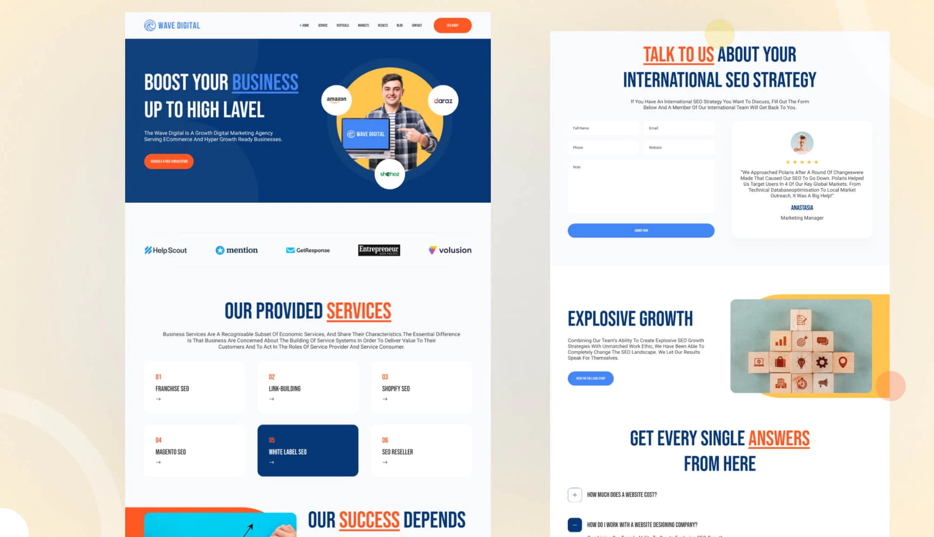 5 Elementor Digital Marketing Agency Templates