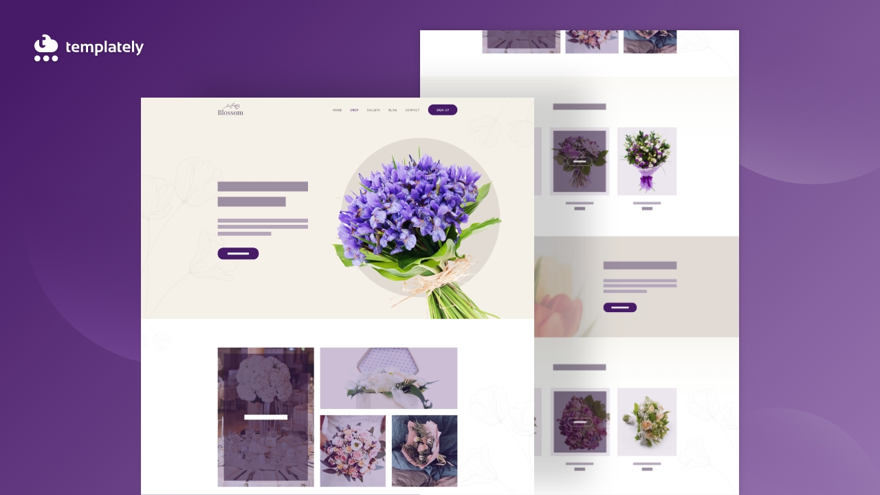 Flower Shop Website WordPress