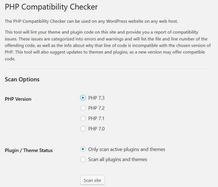 php-compatibility-checker