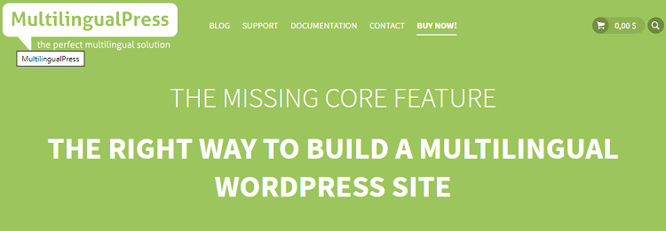 MultilingualPress untuk situs web multibahasa