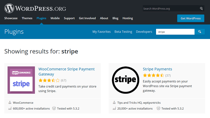 Stripe-WordPress-Plugins