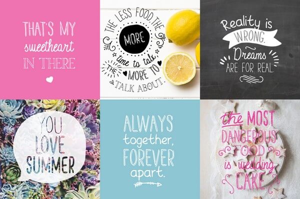 The hipster fonts bundle will make your designs unique and stand out.