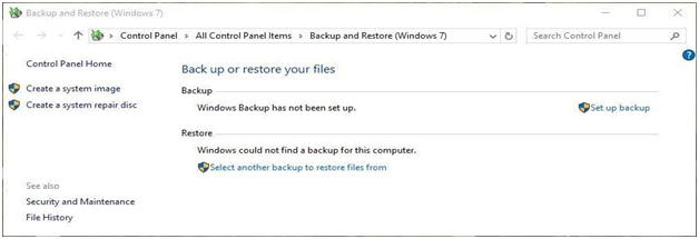 Windows Backup Adalah Pilihan Lain