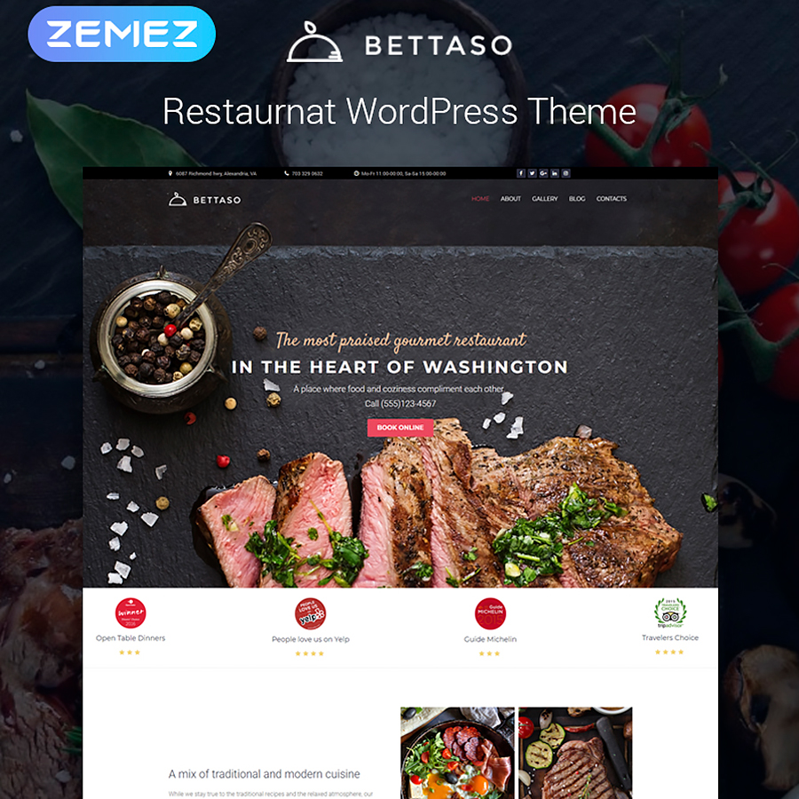 Tema WordPress Ristorante Barbecue