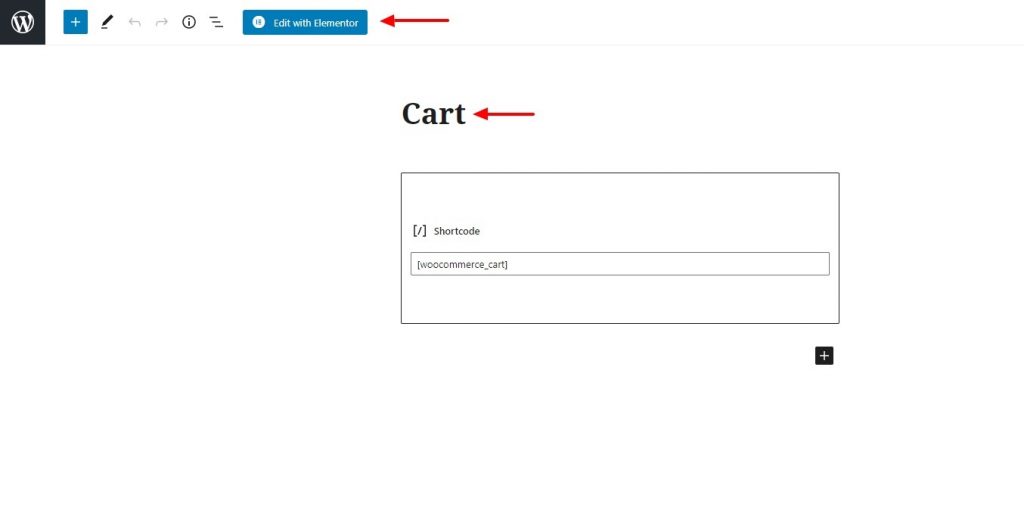 WooCommerce dengan panduan elemen