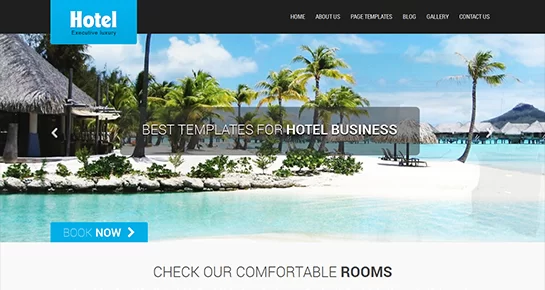 darmowy motyw WordPress hotelu