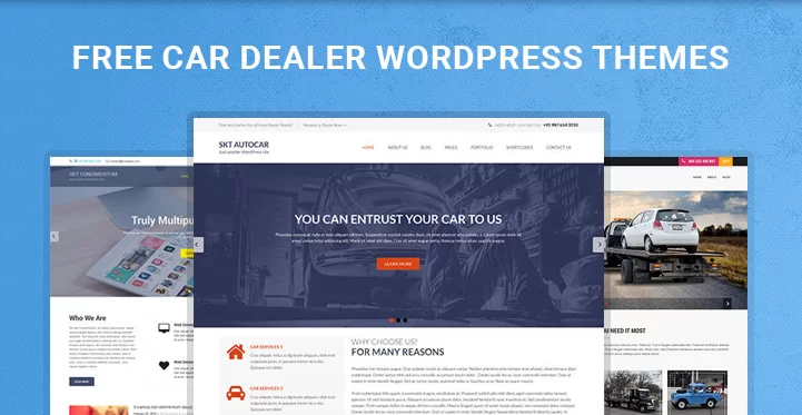 teme WordPress gratuite pentru dealer auto