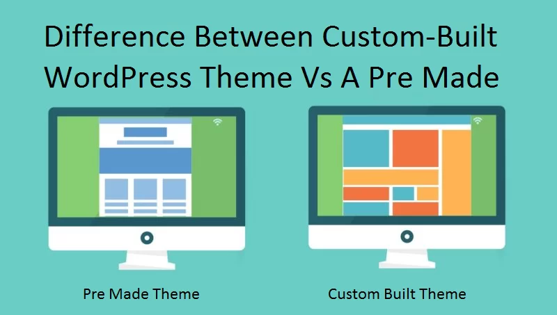 Tema WordPress personalizado vs um pré-fabricado