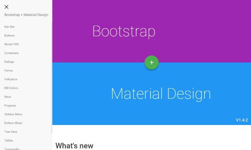 Bootstrap oder Materialdesign