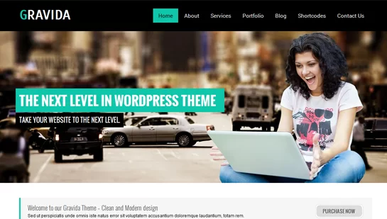 ธีม WordPress สำหรับองค์กรฟรี