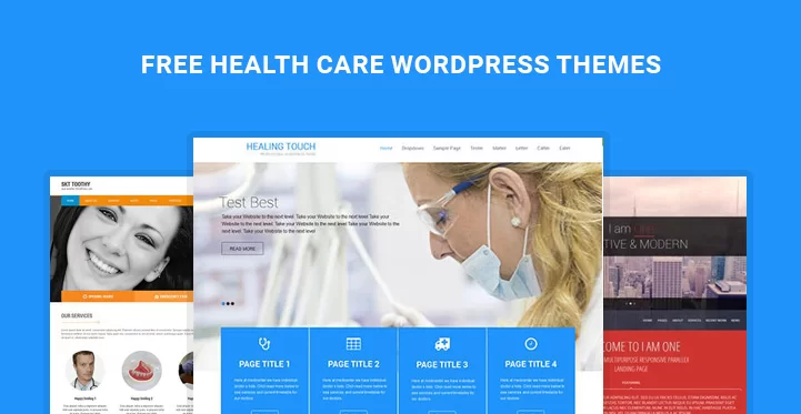 thèmes-bannière wordpress de soins de santé gratuits