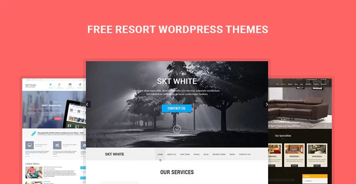 banner di temi-WordPress-free-resort