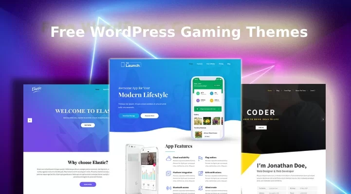 ธีมเกม WordPress ฟรี